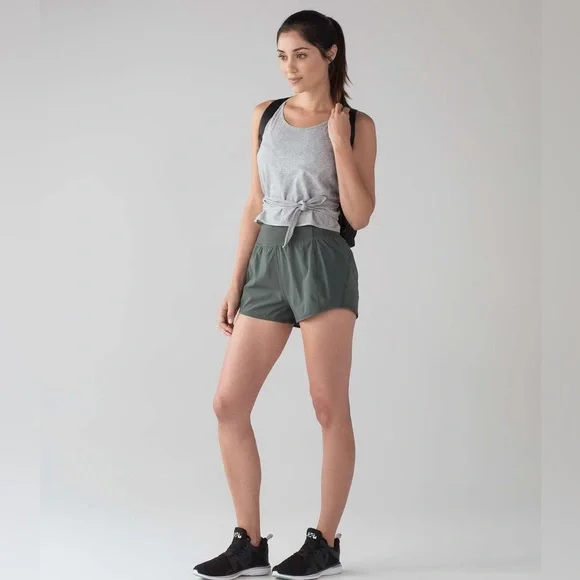 Lululemon It’s A Tie Tank - Grey - Size 6 - Picture 3 of 5